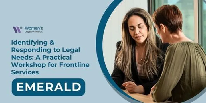 Identifying & Responding to Legal Needs: A Practical Workshop for Frontline Services - Emerald