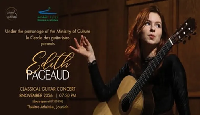 Classical Guitar concert performed by Edith Pageaud