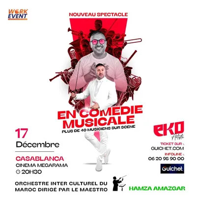 EKO – « En Comédie Musicale » à Casablanca