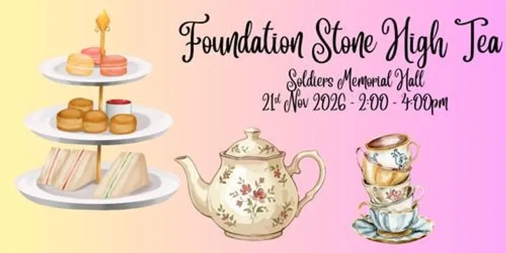Foundation Stone High Tea