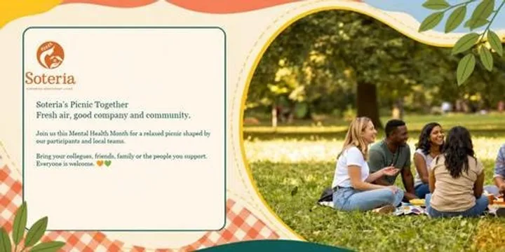 Soteria’s Picnic Together | Mental Health Month - Wangarratta