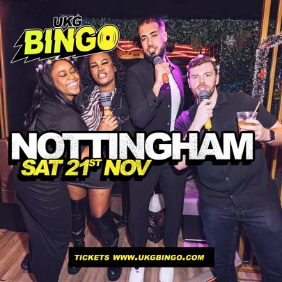 UKG Bingo Sat 21st November Nottingham