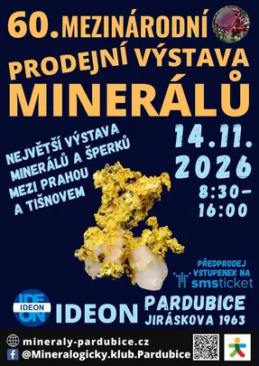 60. Mezinárodní prodejní výstava minerálů