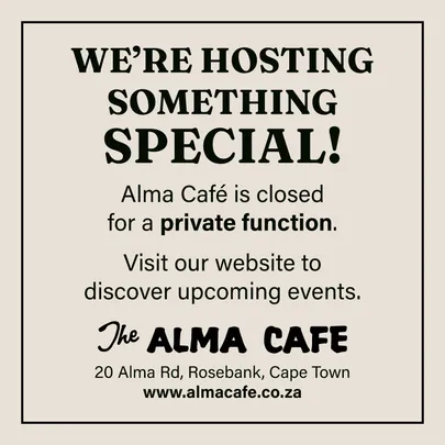 Closed for Private Function