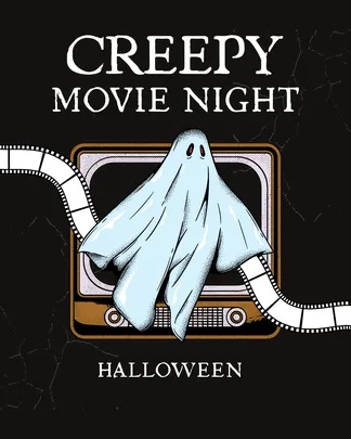 Halloween Creepy Movie Night