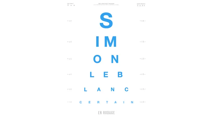 Simon Leblanc - Certain - En rodage