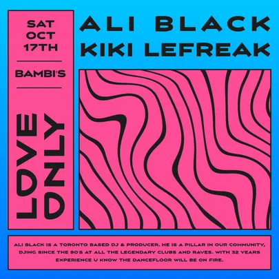LOVE ONLY / ALI BLACK & Kiki LeFreak B2B