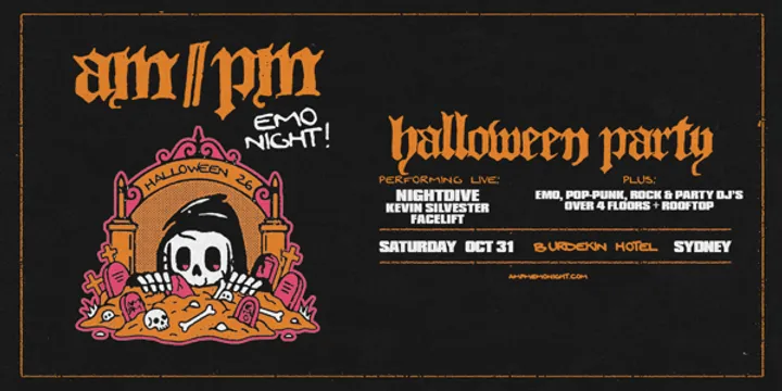 am//pm emo night halloween: sydney