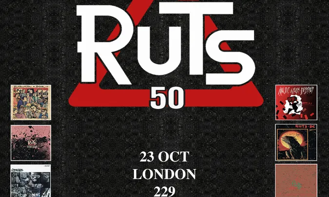 The Ruts '50 Years of Ruts music 1977-2027'
