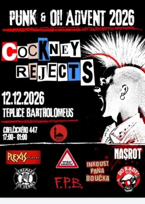 Punk & Oi Advent 2026 Cockney Rejectsts