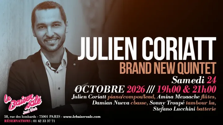 JULIEN CORIATT · BRAND NEW QUINTET