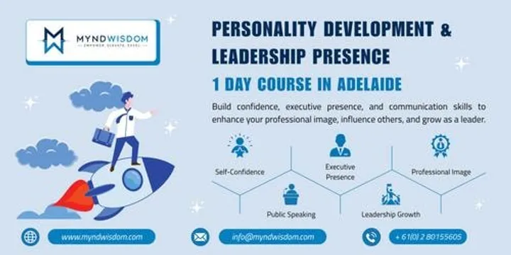 Personality Development & Leadership Presence: 1 Day Course in Adelaide