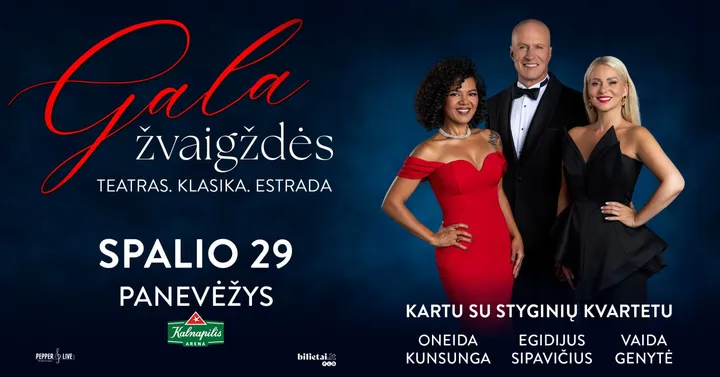 Koncertas ''GALA ŽVAIGŽDĖS'' | Panevėžys