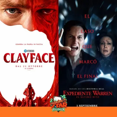 Sesión doble: Clayface / Expediente Warren: El ultimo rito