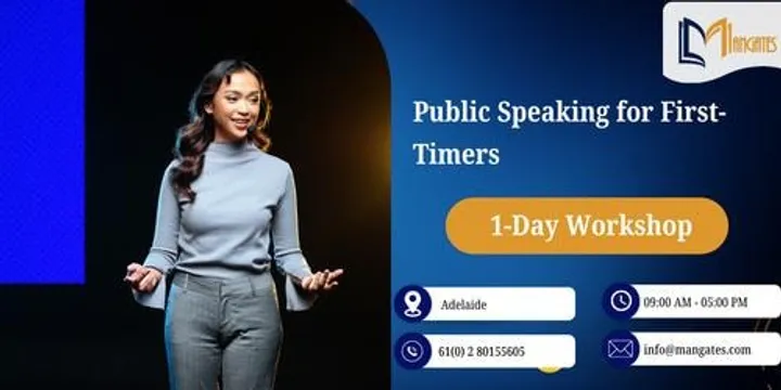 Public Speaking for First-Timers: 1 Day Session in Adelaide