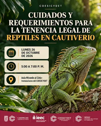 CUIDADOS Y REQUERIMIENTOS PARA LA TENENCIA LEGAL DE REPTILES EN CAUTIVERIO