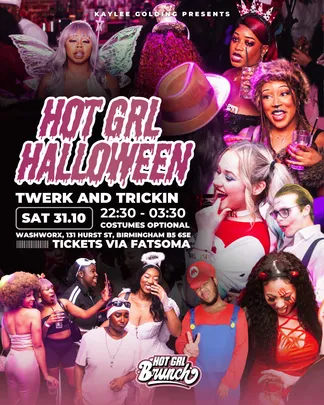 HOT GRL HALLOWEEN - NIGHT TIME EDITION - 31ST OCT 26 🖤👻