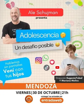 ADOLESCENCIA, UN DESAFIO POSIBLE de ALE SCHUJMAN Mendoza