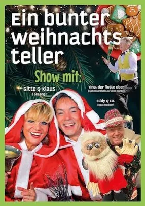 Ein bunter Weihnachtsteller - Ein bunter Weihnachtsteller