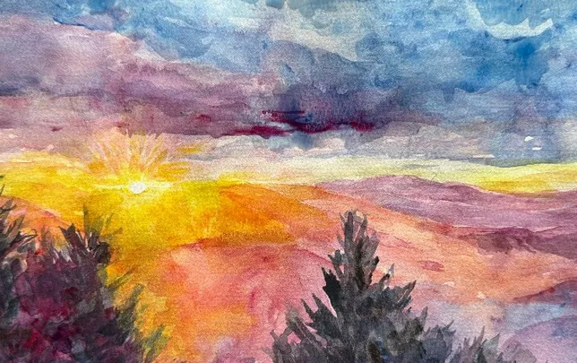 WATERCOLOR Workshop - Blue Ridge Landscapes with Cynthia Cutting