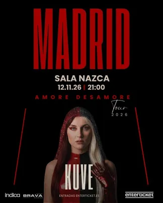 Kuve en Madrid -  “Amore Desamore Tour 2026”