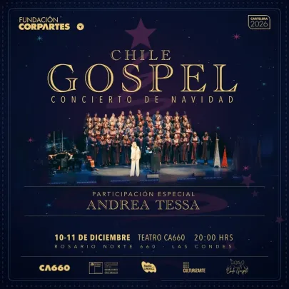 Concierto Navidad Chile Gospel | Teatro CA660 Santiago