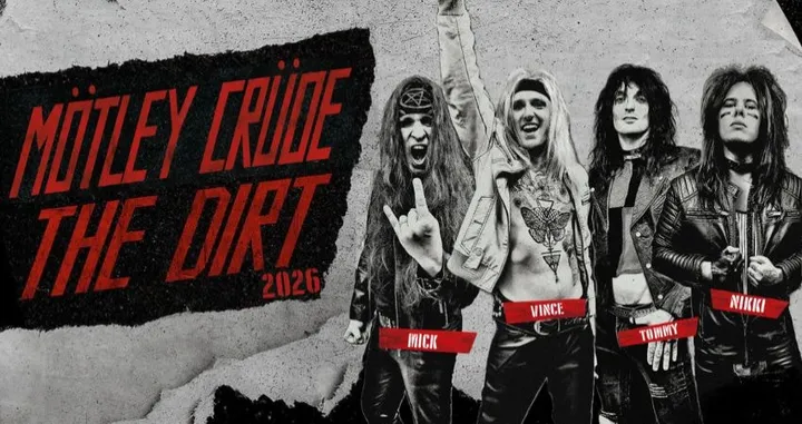 Mötley Crüde - The Dirt Tour 2026 - The Old Cold Store - Nottingham