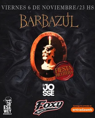 FIESTA RICOTERA BARBAZUL EN VIVO DJ JOSSE