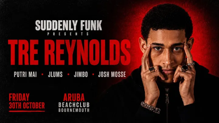 Suddenly Funk Presents Tre Reynolds | Halloween | @Aruba 30.10.26