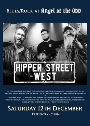 Blues Rock at Angel of the Odd w/ Hipper Street West