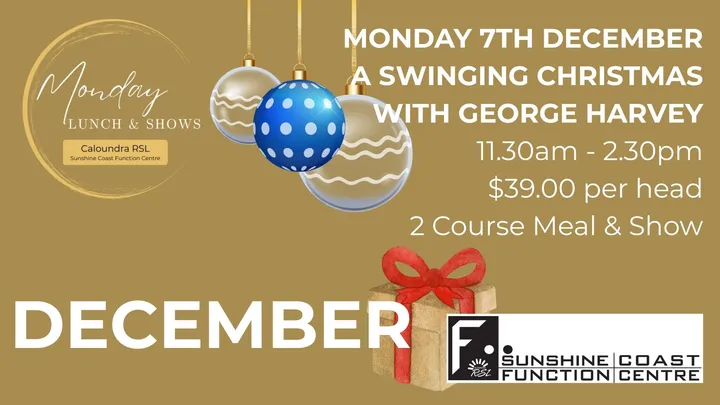 2026 - A Swinging Christmas with George Harvey