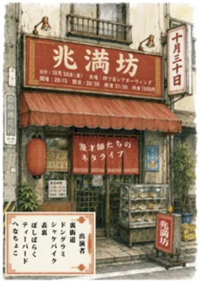 お笑いライブ「兆満坊」