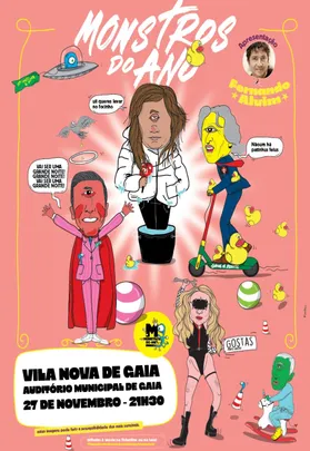 Monstros do Ano Fernando Alvim