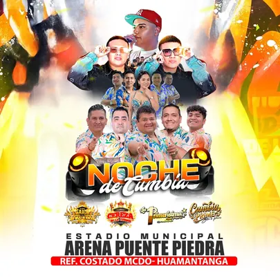 Noche de Cumbia con La Primerísima, Cumbia Prime y más en Arena Puente Piedra