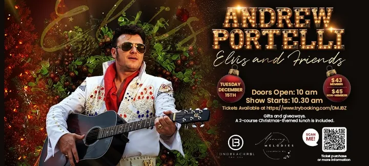 Longbeach RSL Morning Melodies Andrew Portelli Elvis
