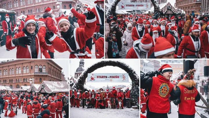Santa Fun Run Riga 2026