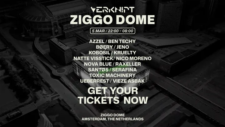 VERKNIPT Ziggo Dome - Amsterdam - 5 March 2027