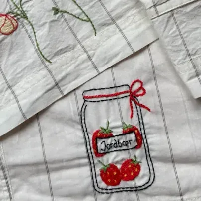 De første sting - Broderiworkshop med Malene Bækgaard
