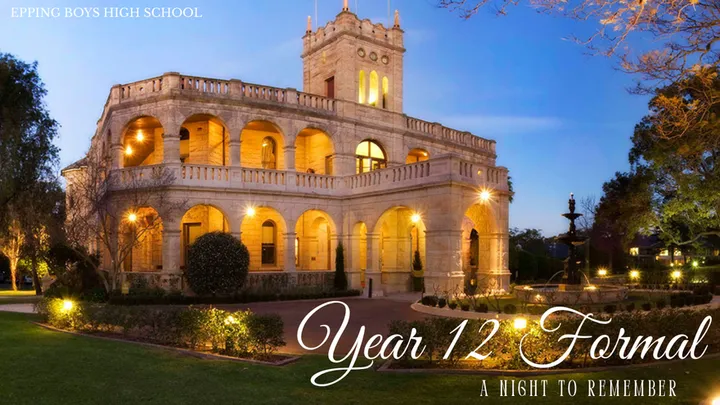 EBHS 2026 Year 12 Formal - Staff Tickets