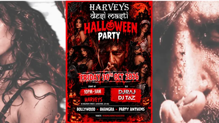 Harveys Desi Masti Halloween Party