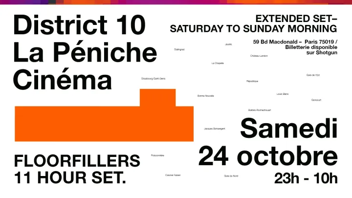 DISTRICT 10 : FLOORFILLERS 11 HOUR SET