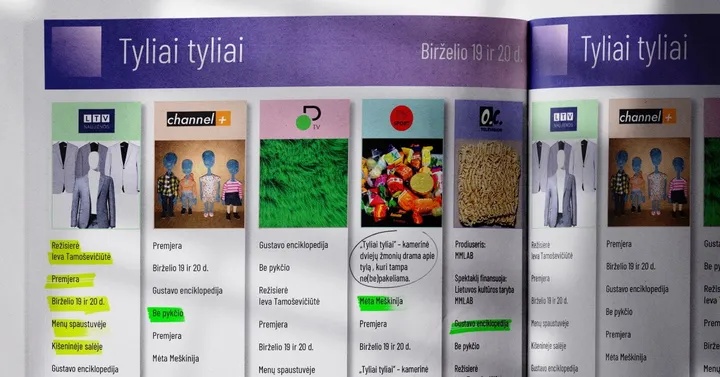 Tyliai tyliai. Premjera! (rež. Ieva Tamoševičiūtė)