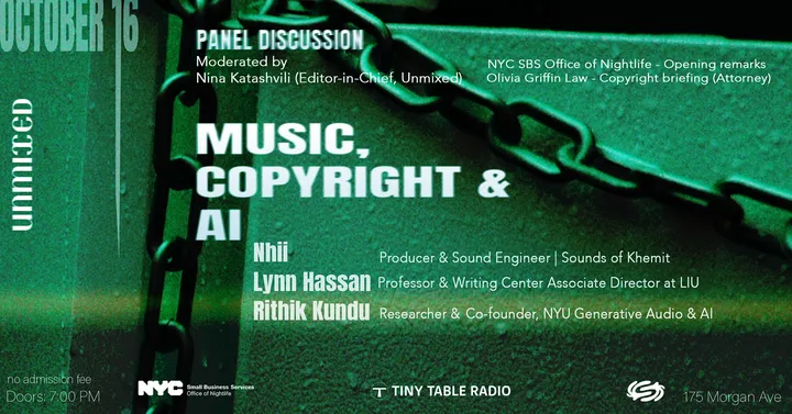 unmixed Panel: Music, Copyright & AI