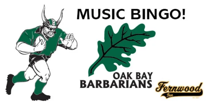 Oak Bay Senior Boys Rugby Music Bingo