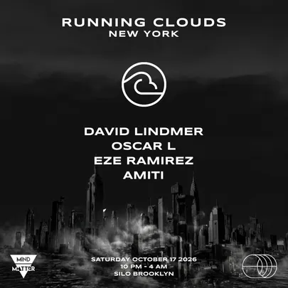 Running Clouds presents: David Lindmer, Oscar L, EZE RAMIREZ, & Amiti