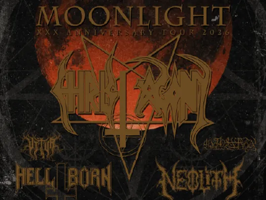 Christ Agony “Moonlight XXX Anniversary Tour 2026” + Hell-Born, Neolith, Vitur, Mansvara
