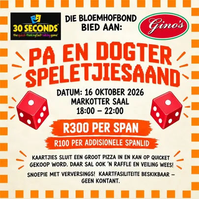 Pa-en-dogter speletjiesaand