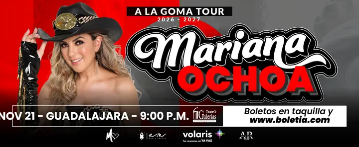 Mariana Ochoa - A la Goma Tour