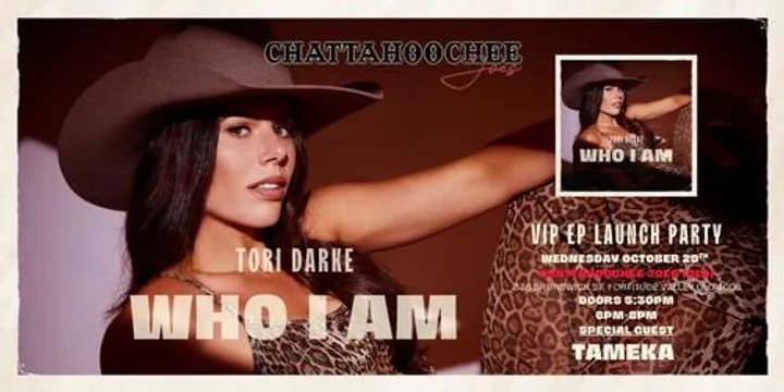 Tori Darke EP LAUNCH - Chattahoochee Joe's