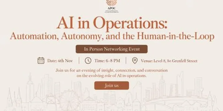 AI in Operations: Automation, Autonomy, and the Human-in-the-Loop